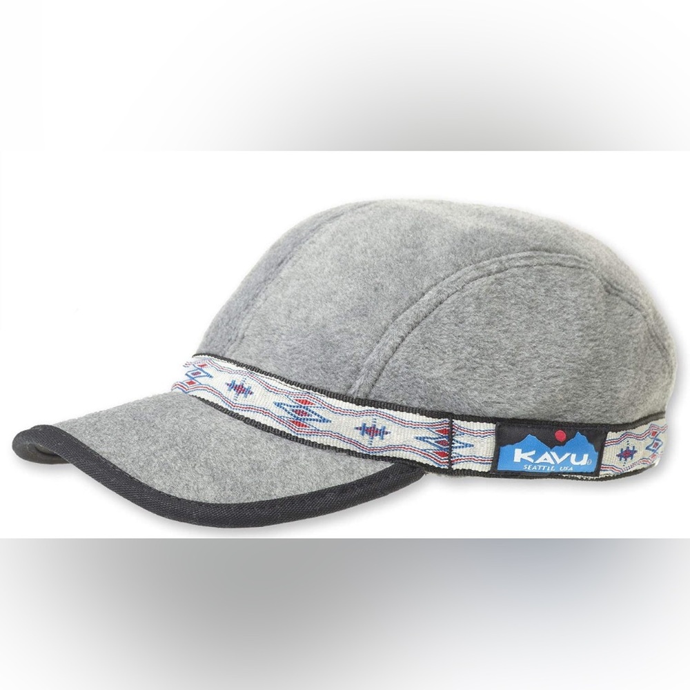 Kavu Recycled Heather Fleece Strap Cap Size Large